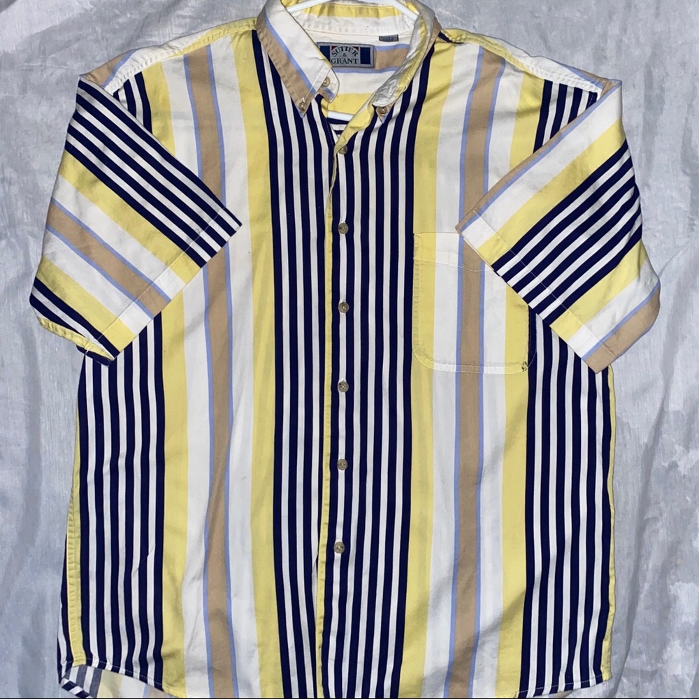 Vintage Sutter & Grant Short Sleeve Button Up